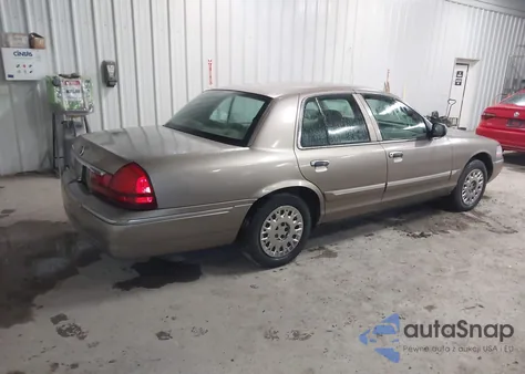 2003 Mercury Grand Marquis Gs z USA, uszkodzony, nr VIN 2MEFM74WX3X700411